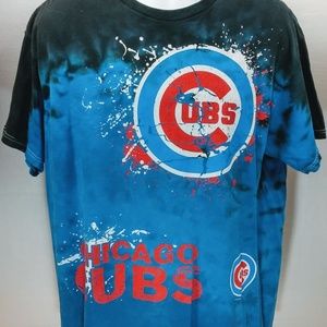 Chicago Cubs MLB Short Sleeve T-Shirt Tie Dye XL